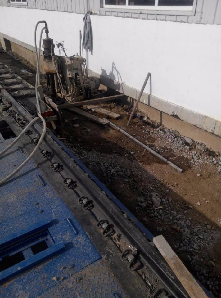 天山注浆治理铁路高路基沉陷病害